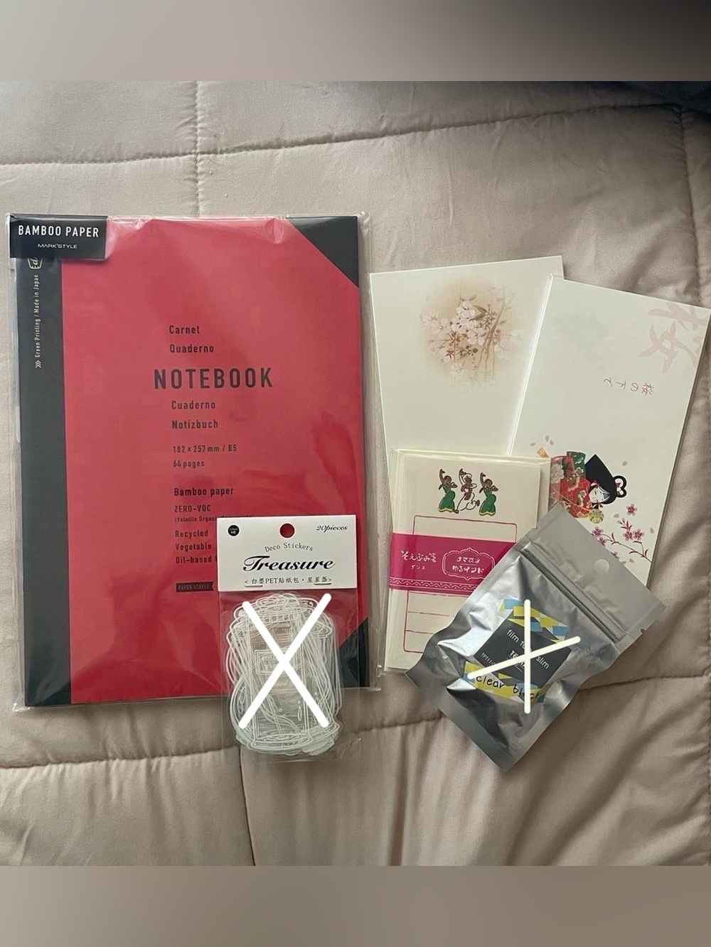 NEW japanese stationary bundle